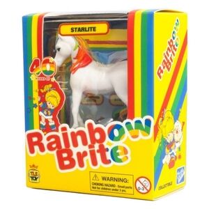 40th Anniversary Rainbow Brite Starlite Cheebee Figure - Brand New